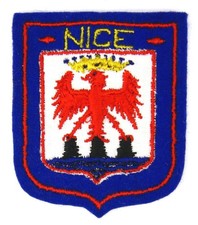 Ecusson brodé (patch／crest embroidered) ♦ Nice