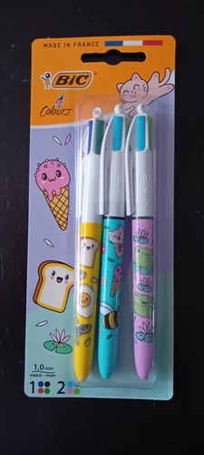 Lot bic couleurs kawaii - de,
