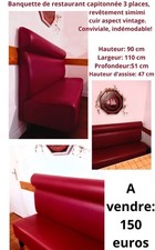 Banquette(s) BISTRO style