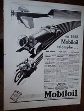 MOBILOIL + chapeau DELION +