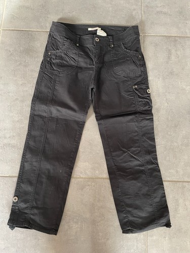 Pantacourt noir femme t36 - -,