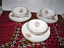 3 tasses café/thé avec