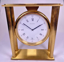 Tiffany & Co.Laiton Pendulette de Bureau, Suisse Mouvement à Quartz, Ref. 210338