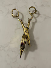 Ciseaux mouchette / Eteignoir à bougie en bronze ou laiton