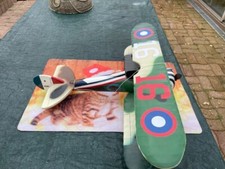 AVION EN BOIS Corgi- SPAD XIII DE 48 CM