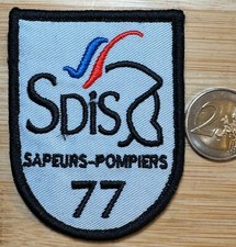 ECUSSON PATCH SAPEURS POMPIERS