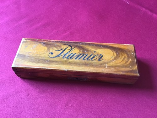 Plumier ancien bois avec - en,
