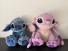 Lot De 2 Grande Peluche Stitch Et Angel TBE