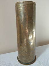 Obus décoré trench art - décoré, art"