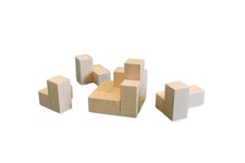 Jouet En Bois Puzzle Cube