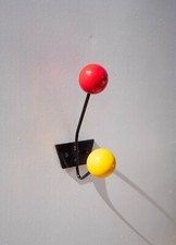 Porte manteau mural années 50