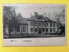 CPA RARE 68 - DIEUZE DUSS i. L. Moselle KAISERLICHE AMTSGERICHT