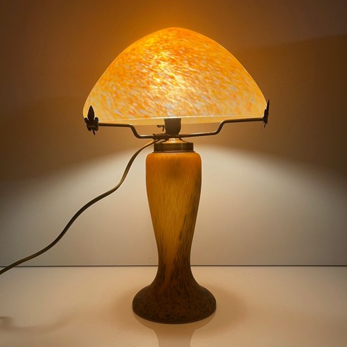 Lampe champignon massive - champignon, verre
