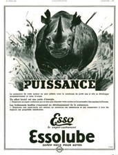 Publicité ancienne huile