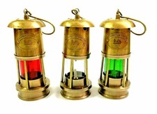 Lampe à pétrole mineure en