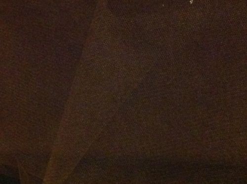 Tulle semi rigide - tulle, chocolat