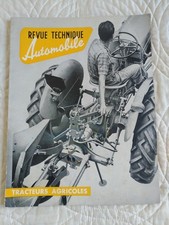 Revue technique tracteur - revue,