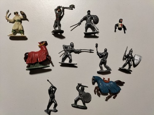 Lot chevaliers soldats - lot,