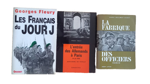 Lot 3 livres - de,