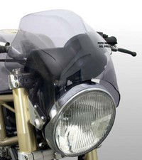 PUIG SAUTE VENT RAPTOR POUR YAMAHA YBR125/CUSTOM 08-13 FUME CLAIRE
