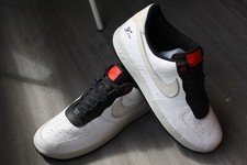 Nike Air Force 1 Low  milky Stork  White Dust  Chile Red us 18 - uk 17- eur 52.5