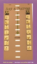 CARTE STÉRÉO VISIONNEUSE N° 981 ART & NATURE, NUS ÉROTIQUES FEMMES, "ÉTUDES"-P86