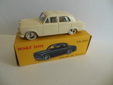 DINKY TOYS ATLAS PEUGEOT 403 CREME CATALOGUE NOEL 2012