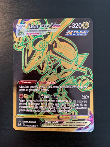 Carte pokémon rayquaza vmax - pokémon,