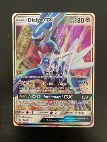 Carte pokémon dialga - pokémon,