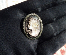 ANCIEN CAMÉE en NACRE monté