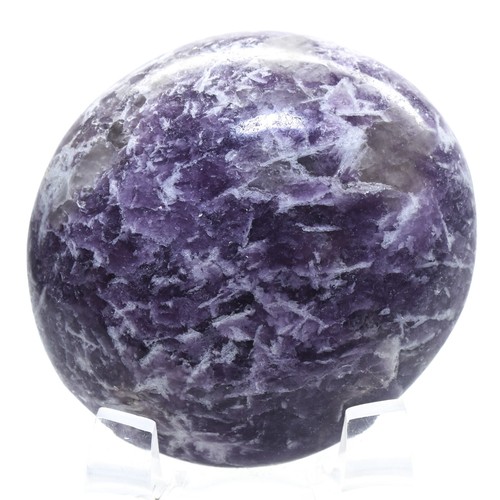 58mm lepidolite cabochon galet - 58mm,