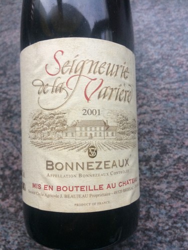 Bonnezeaux 2001 seigneurie - 1,