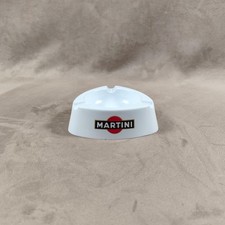 Plastic Advertising Ashtray, Martini, Made in Italy, Vintage 1980