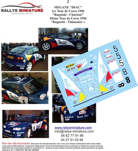 Decals ref 0002 renault - decals,