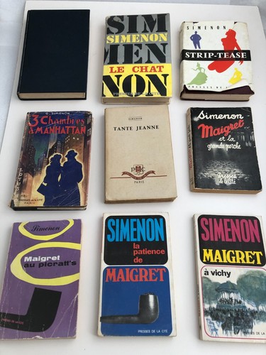 Georges simenon lot romans - lot,