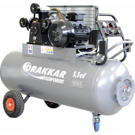 Compresseur courroie 200 l - à,