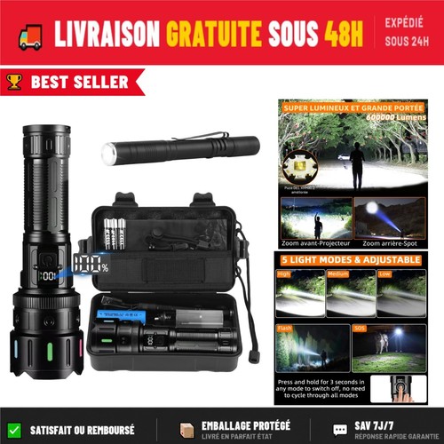 Lampe torche led ultra - torche,