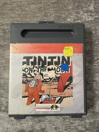 Jeu amstrad gx4000 tintin - jeu,