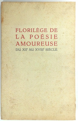 Vintage french anthology - french,