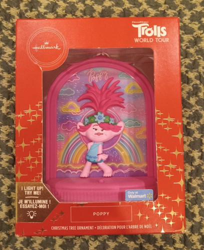Hallmark ornament trolls world - hallmark,