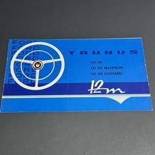 FORD TAUNUS 12M / 10p brochure