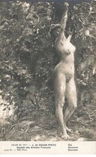 Nus - Tableau - J. de Souza-Pinto - Eté - Salon de 1911 - Société des Artis