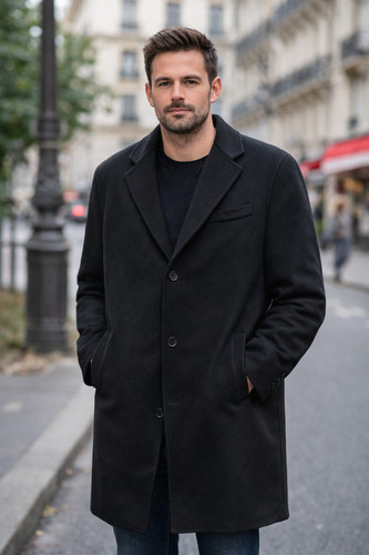 Manteau long double face the - long,