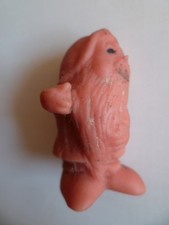 Figurine gomme ESSO GLUPS Blanche Neige et les 7 nains - DORMEUR version orangée