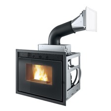 Insert À Pellet Cheminée Poêle Vivo 90 Hydro 16 Kw Hydro - Pellet Stove