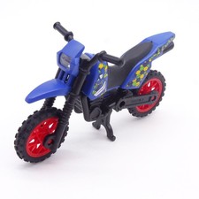 41806 Playmobil Moto Cross Bleue 70553