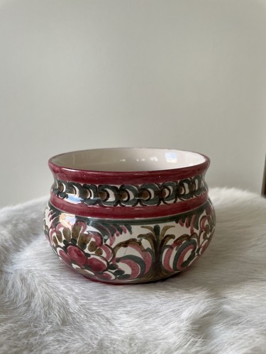 Pot céramique peint la - en,