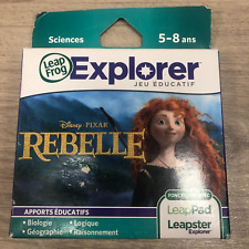 REBELLE DISNEY PIXAR LEAPFROG EXPLORER LEAPPAD LEAPSTER VERSION FRANÇAISE