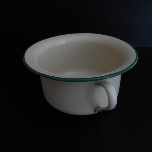Pot chambre métal - , émail