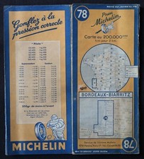 Carte 1948 MICHELIN 78